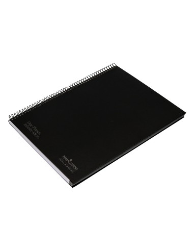 Cuaderno espiral navigator a4 tapa dura 80h...