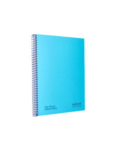 Cuaderno espiral navigator a4 tapa dura 80h...