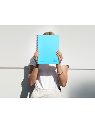 Cuaderno espiral navigator a4 tapa dura 80h...