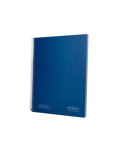 Cuaderno espiral navigator a4 micro tapa...