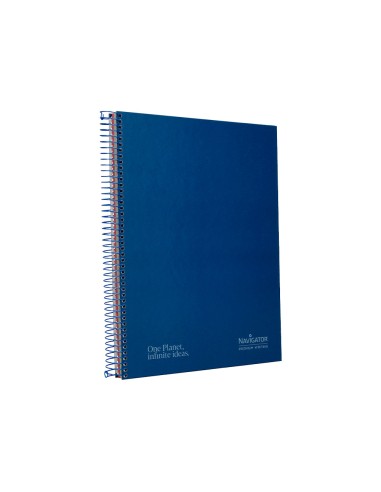 Cuaderno espiral navigator a4 micro tapa...