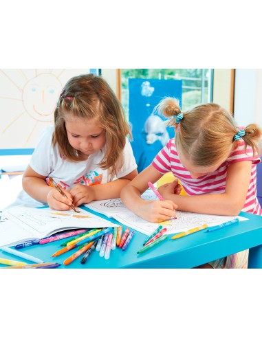 Rotulador stabilo power max school pack de 140...