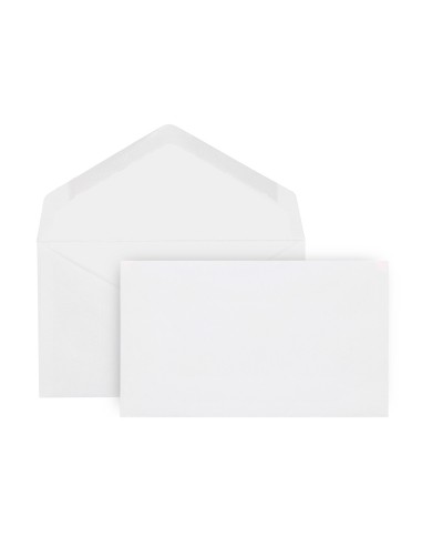 Sobre liderpapel blanco con fondo 95x162 mm...