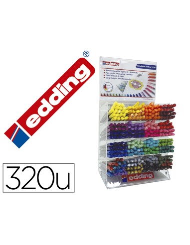 Rotulador edding punta fibra 1200 expositor de...