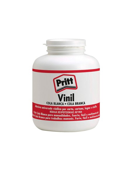 Pegamento cola vinilica pritt blanca bote de 1000 g