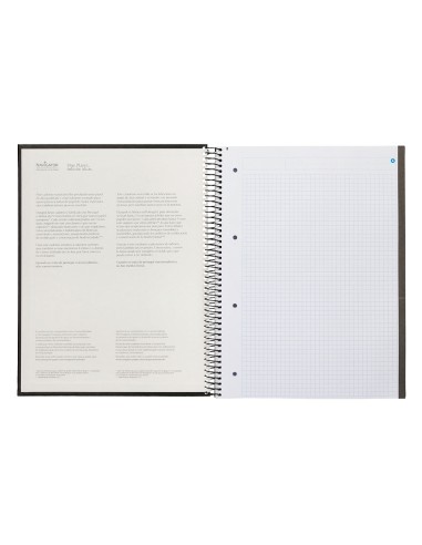 Cuaderno espiral navigator a4 micro tapa...