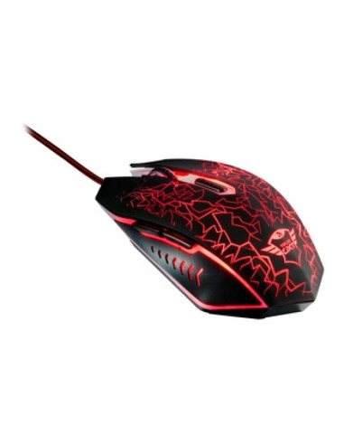 Raton trust gxt105x izza gaming optico luces...