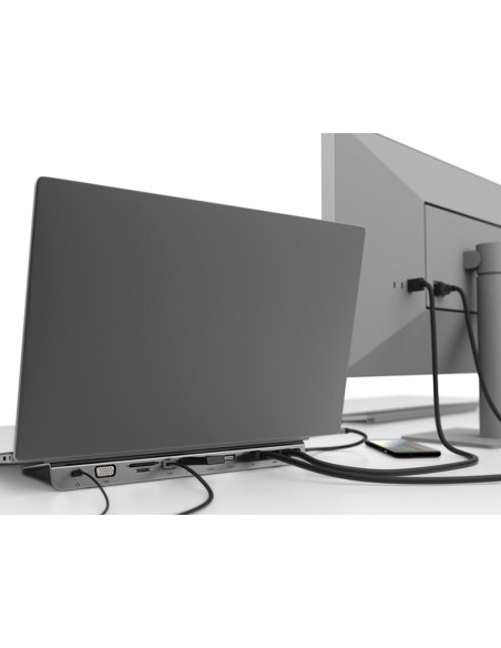 Hub belkin inc004btsgy multipuerto usb-c / hdmi / vga / usb-a / usb-c / ethernet / jack 3,5 mm color