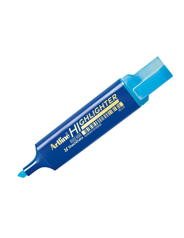 Rotulador artline fluorescente eks-600 azul...