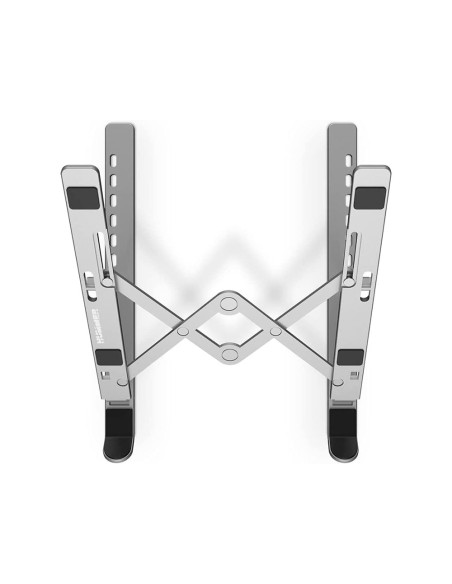 Elevador nox hummer para portatil 17\" con base de aluminio plegable con bolsa de transporte