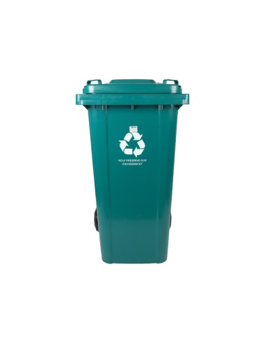 Papelera contenedor q-connect plastico con...