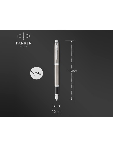 Juego parker im essential acero ct boligrafo +...