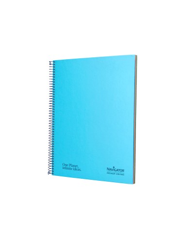 Cuaderno espiral navigator a4 micro tapa...