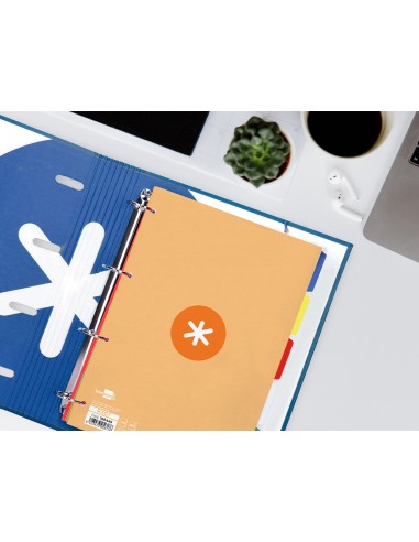 Recambio antartik a4 80 hojas 90gr cuadro 5mm 4...