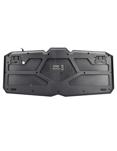Set teclado y raton q-connect con cable e...