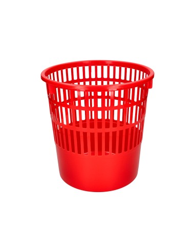 Papelera plastico q-connect 15 litros rejilla...