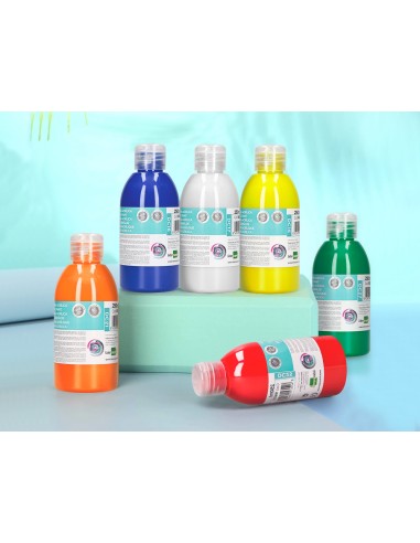 Pintura acrilica liderpapel bote de 250 ml azul...