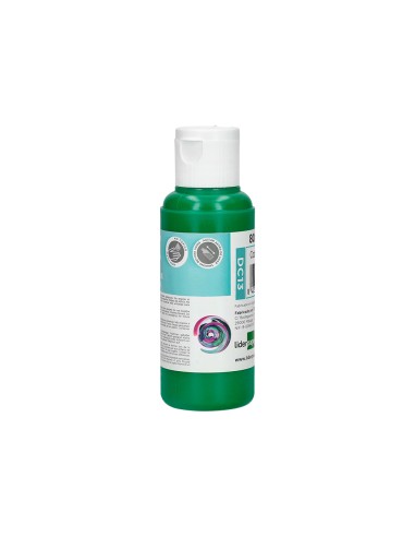 Pintura acrilica liderpapel bote de 80 ml verde...