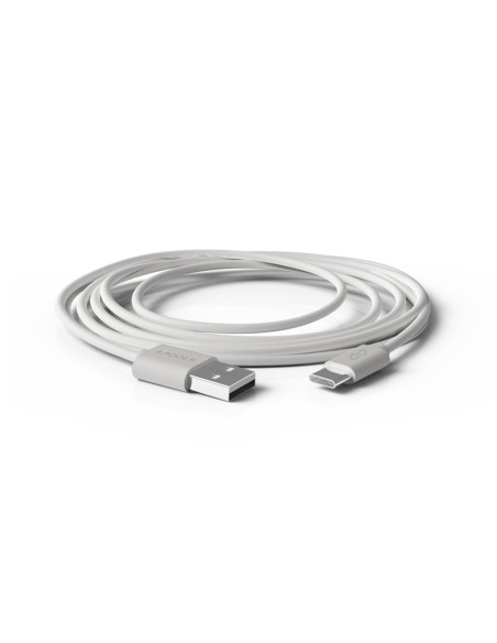 Cable groovy usb-a a tipo c longitud 2 m color blanco