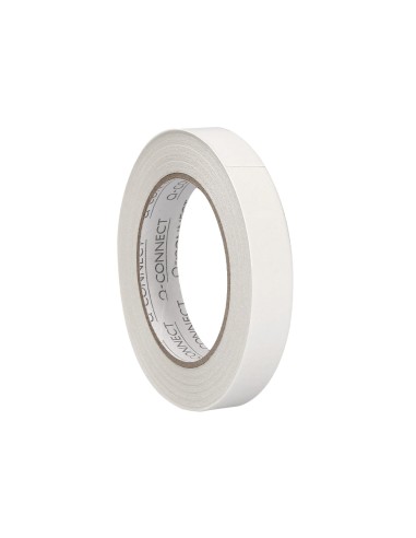 Cinta adhesiva q-connect doble cara 33 m x 19 mm