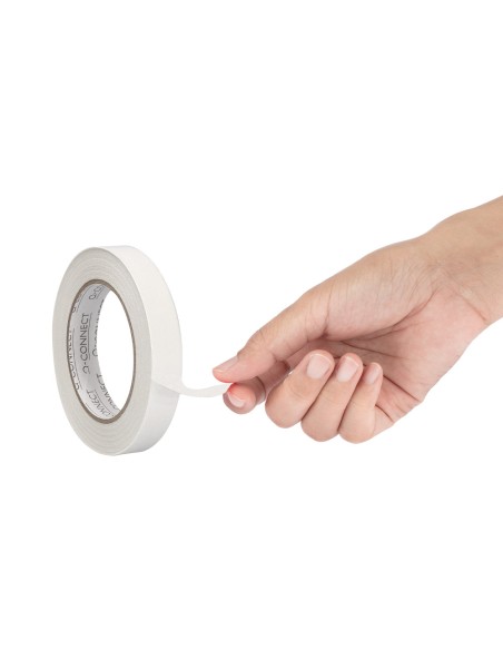 Cinta adhesiva q-connect doble cara 33 m x 19 mm