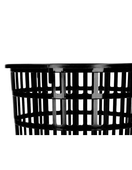 Papelera plastico liderpapel ecouse 100% reciclada 15 litros color negro 285x290 mm