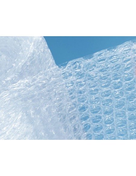 Plastico burbuja liderpapel ecouse 1x50m 30% de plastico reciclado