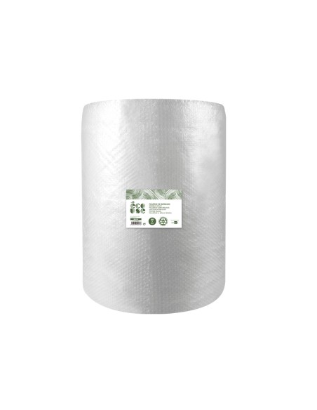 Plastico burbuja liderpapel ecouse 1x25m 30% de plastico reciclado
