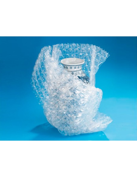 Plastico burbuja liderpapel ecouse 0.60x5m 30% de plastico reciclado