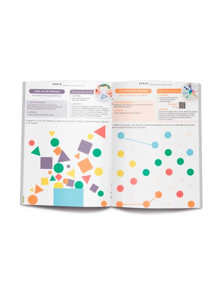 Cuaderno rubio habilidades matematicas + 3 años