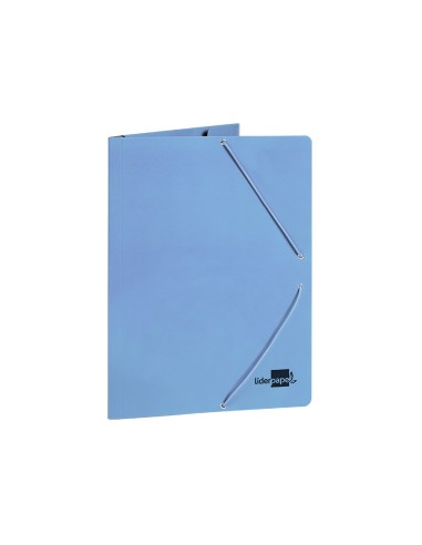 Carpeta liderpapel gomas folio 3 solapas carton...