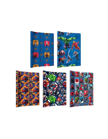 Papel de regalo basika marvel rollo ancho 70 cm longitud 2 m diseños surtidos