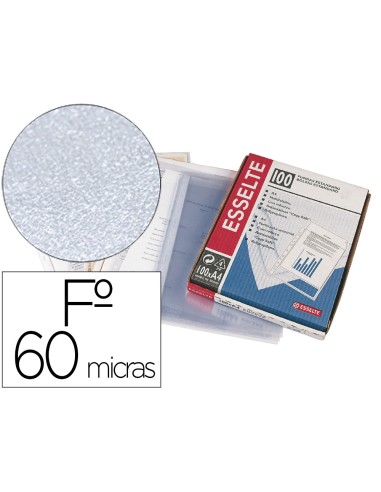 Funda multitaladro esselte folio polipropileno...