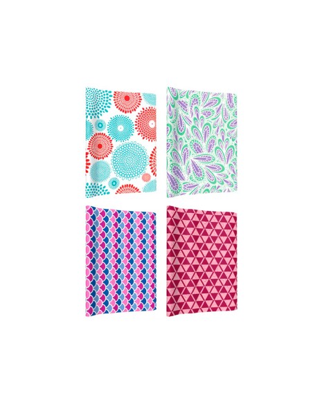 Papel de regalo basika todo año rollo ancho 1 m longitud 3 m modelos surtidos gramaje 50 g