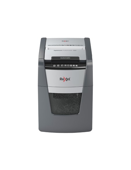 Destructora de documentos rexel optimum auto +90x eu capacidad corte 90 h p4 destruye grapas clips y