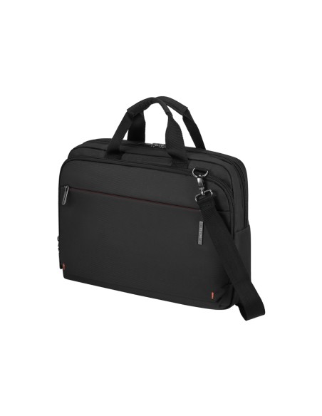 Maletin para portatil samsonite network 4 15,6\" negra con asa y bolsillos exteriores color negro