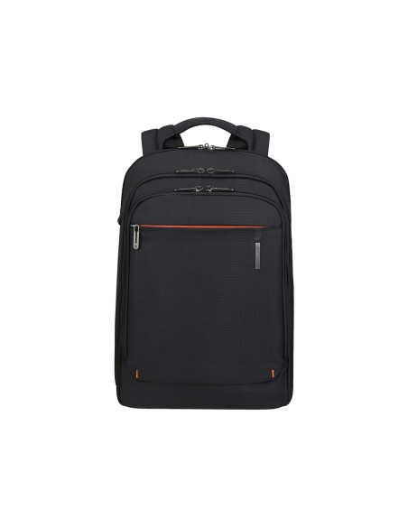 Mochila para portatil samsonite network 4 15,6\" negra con asa y bolsillos exteriores color negro