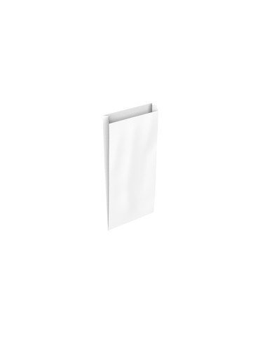 Sobre papel basika celulosa blanco con fuelle...