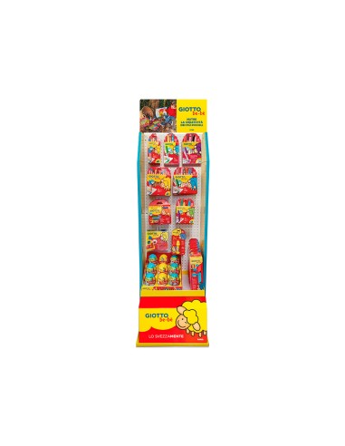 Contenido expositor giotto be-be