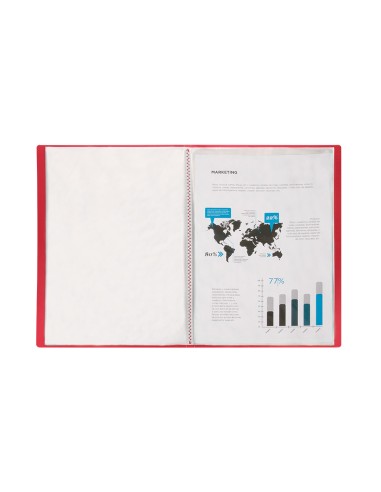 Carpeta liderpapel escaparate 40 fundas...