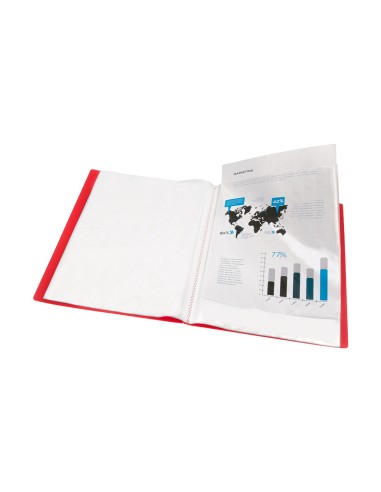 Carpeta liderpapel escaparate 40 fundas...