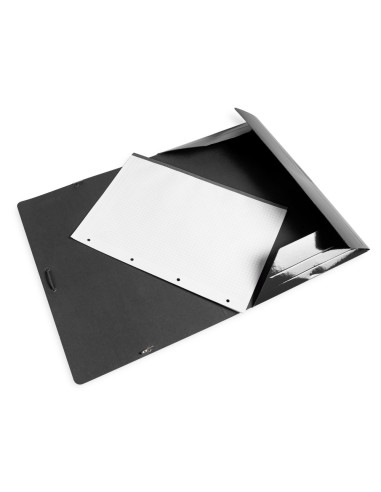 Carpeta liderpapel gomas folio 3 solapas carton...
