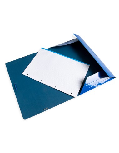 Carpeta liderpapel gomas folio 3 solapas carton...