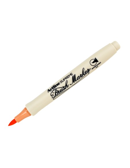 Rotulador artline supreme brush epfs pintura base de agua punta tipo pincel trazo fino ocre