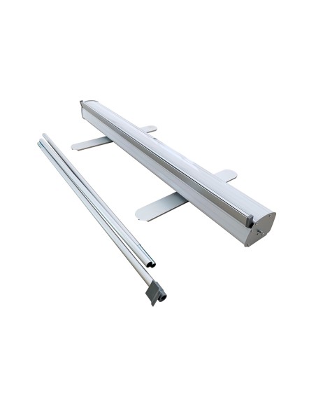 Display enrollable yosan roll up aluminio 1 cara ancho 85 cm altura 200 cm