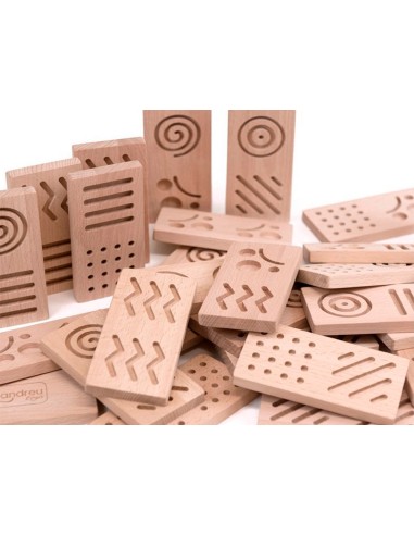Juego didactico andreutoys domino sensorial...