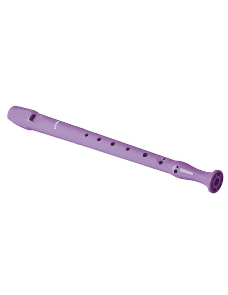 Flauta hohner 9508 color lavanda funda verde y transparente