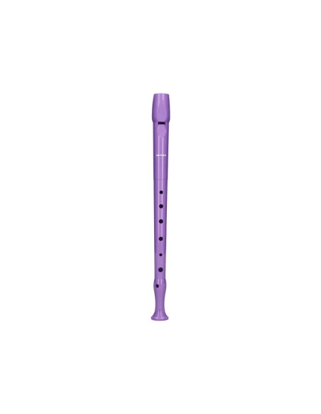 Flauta hohner 9508 color lavanda funda verde y transparente