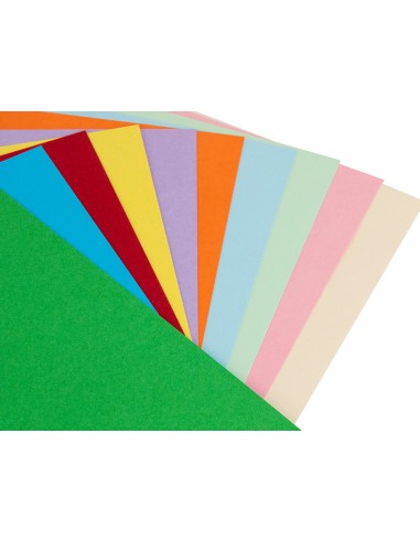 Cartulina liderpapel a4 180g/m2 25 colores...