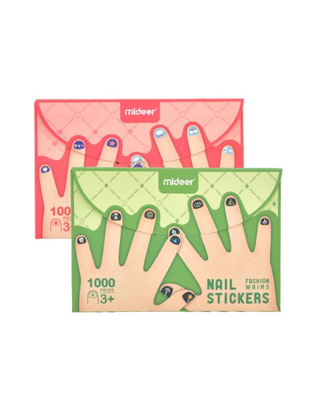 Juego mideer pegatinas para uñas princesa maravilla